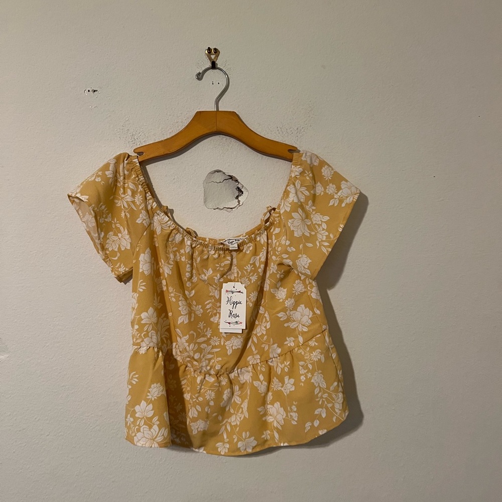 NWT Hippie Rose Top Size XS